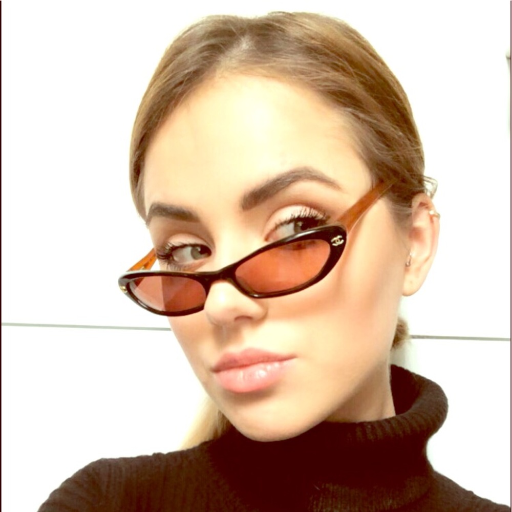 Vintage authentic Chanel sunglasses